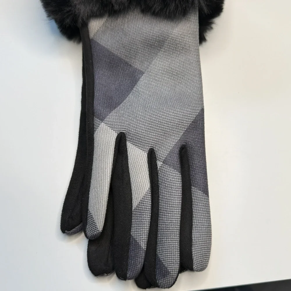 C And D faux fur
